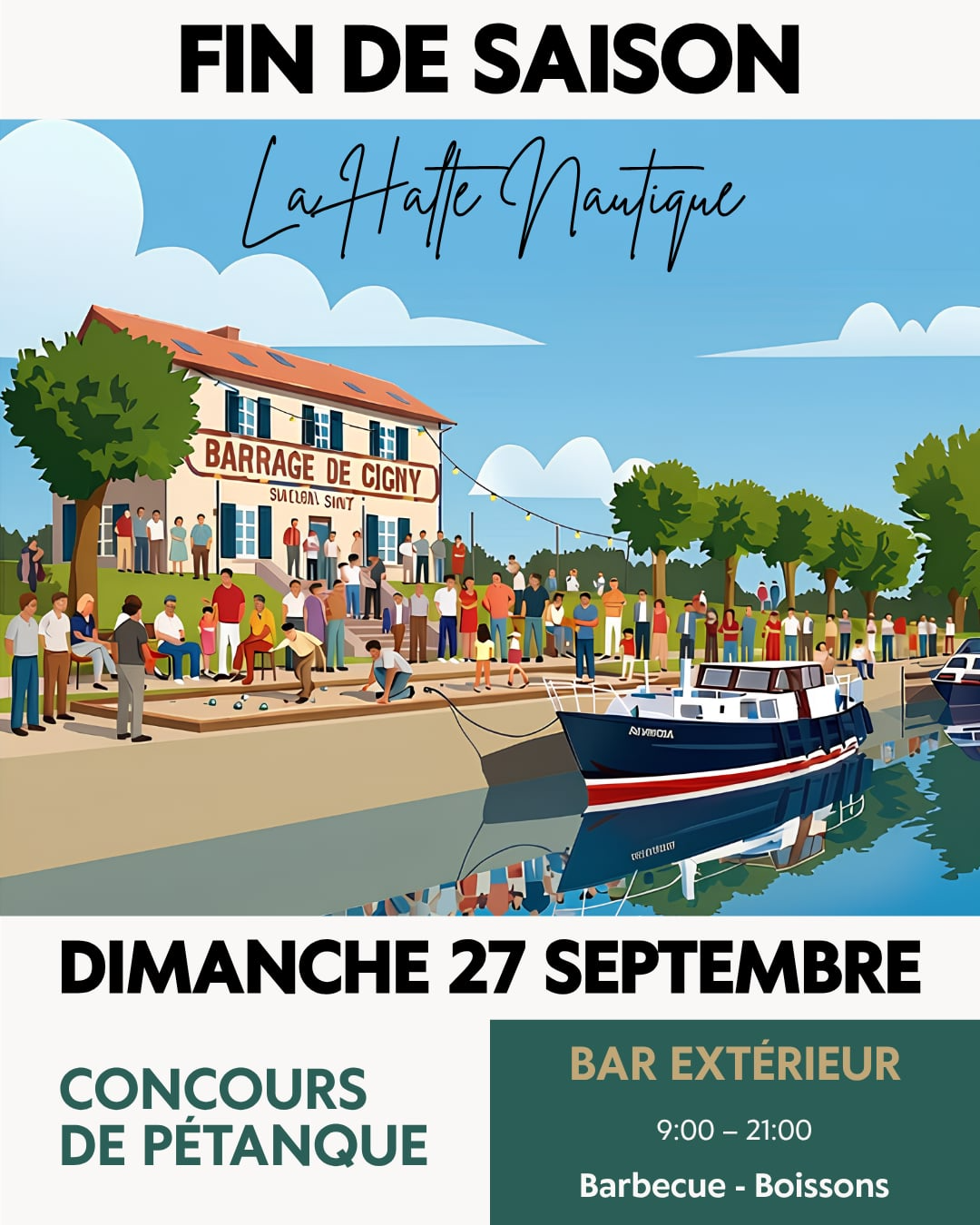 Flyer Halte Nautique